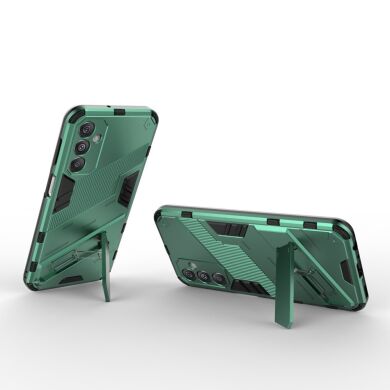 Защитный чехол Deexe Bibercas для Samsung Galaxy M34 - Green