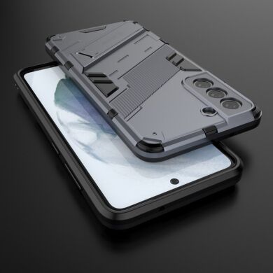 Защитный чехол Deexe Bibercas для Samsung Galaxy S21 FE (G990) - Grey