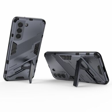 Защитный чехол Deexe Bibercas для Samsung Galaxy S21 FE (G990) - Grey