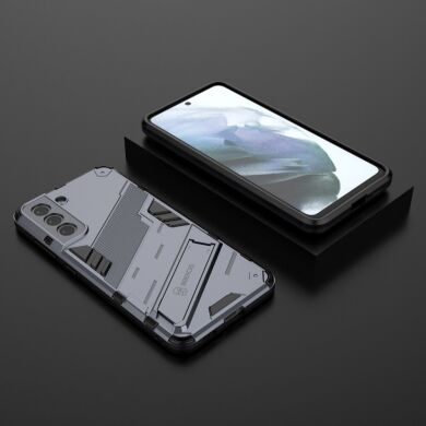 Защитный чехол Deexe Bibercas для Samsung Galaxy S21 FE (G990) - Grey
