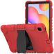 Защитный чехол Deexe Color Kickstand для Samsung Galaxy Tab S6 lite / S6 Lite (2022/2024) - Red / Black. Фото 2 из 10