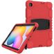 Защитный чехол Deexe Color Kickstand для Samsung Galaxy Tab S6 lite / S6 Lite (2022/2024) - Red / Black. Фото 4 из 10