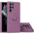 Захисний чохол Deexe Color Shell для Samsung Galaxy S23 Ultra - Cherry Blossom Purple