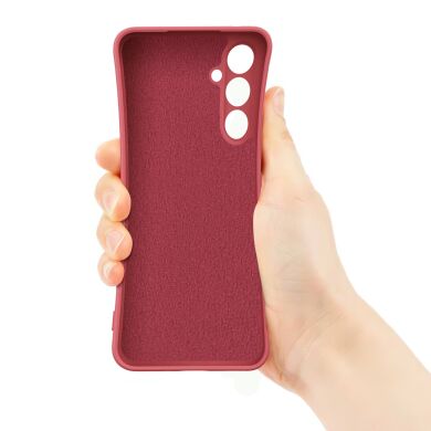 Защитный чехол Deexe Color Shell для Samsung Galaxy S25 FE (S731) - Red