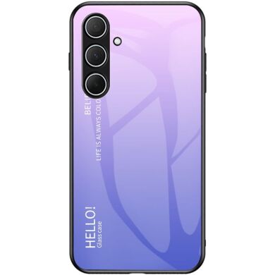 Захисний чохол Deexe Gradient Color для Samsung Galaxy A36 (A366) - Pink / Purple