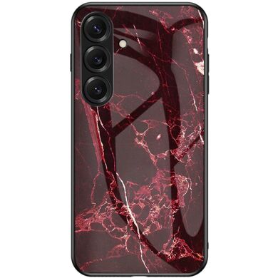 Защитный чехол Deexe Gradient Pattern для Samsung Galaxy S26 - Red