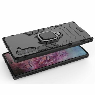Защитный чехол Deexe Hybrid Case для Samsung Galaxy Note 10 (N970) - Black