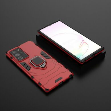 Захисний чохол Deexe Hybrid Case для Samsung Galaxy Note 20 Plus - Red