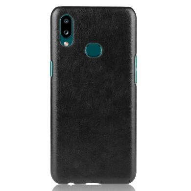 Защитный чехол Deexe Leather Back Cover для Samsung Galaxy A10s (A107) - Black