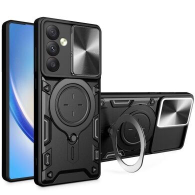 Защитный чехол Deexe Magnetic Space для Samsung Galaxy A34 (A346) - Black