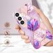 Защитный чехол Deexe Marble Pattern для Samsung Galaxy S24 - White / Pink. Фото 4 из 6