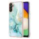 Защитный чехол Deexe Marble Style для Samsung Galaxy A35 (A356) - Green. Фото 1 из 5