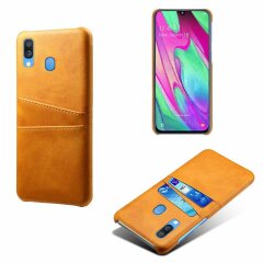 Захисний чохол Deexe Pocket Case для Samsung Galaxy A40 (А405) - Orange