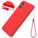 Защитный чехол Deexe Silicone Case для Samsung Galaxy A07 (A075) - Red. Фото 2 из 9