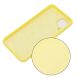 Защитный чехол Deexe Silicone Case для Samsung Galaxy A12 (A125) / A12 Nacho (A127) / M12 (M127) - Yellow. Фото 3 из 6