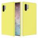 Захисний чохол Deexe Silicone Case для Samsung Galaxy Note 10+ (N975) - Yellow
