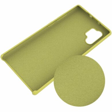 Захисний чохол Deexe Silicone Case для Samsung Galaxy Note 10+ (N975) - Yellow