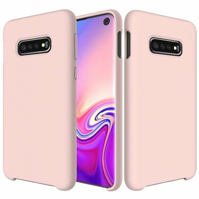 Захисний чохол Deexe Silicone Case для Samsung Galaxy S10e (G970) - Pink