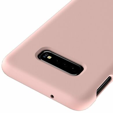 Защитный чехол Deexe Silicone Case для Samsung Galaxy S10e (G970) - Pink