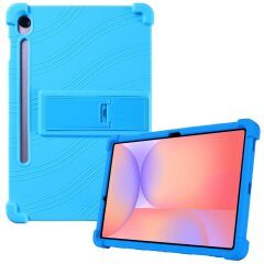 Захисний чохол Deexe Silicone Kickstand для Samsung Galaxy Tab S10 Lite (X400/X406) - Baby Blue