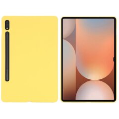 Захисний чохол Deexe Silicone Shell для Samsung Galaxy Tab S10 Ultra - Yellow