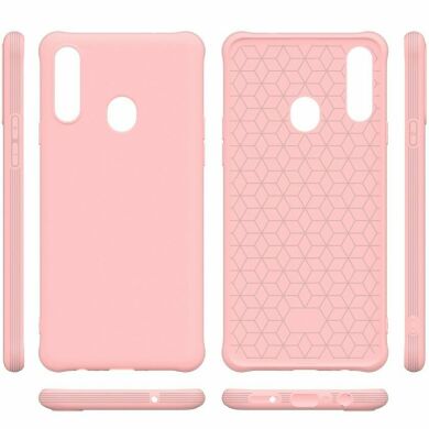 Защитный чехол Deexe Soft Cover для Samsung Galaxy A20s (A207) - Pink