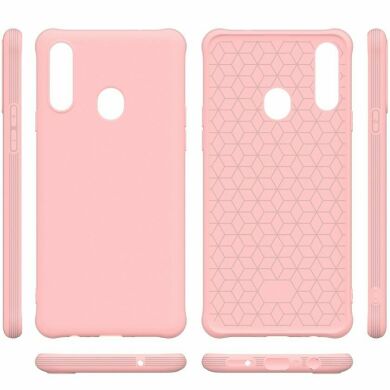 Захисний чохол Deexe Soft Cover для Samsung Galaxy A20s (A207) - Pink