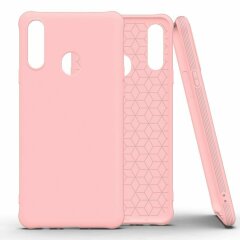Захисний чохол Deexe Soft Cover для Samsung Galaxy A20s (A207) - Pink