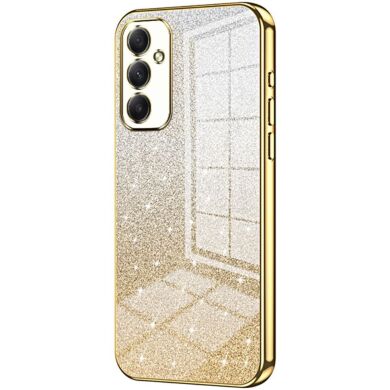 Защитный чехол Deexe Sparkles Cover для Samsung Galaxy A34 (A346) - Gold