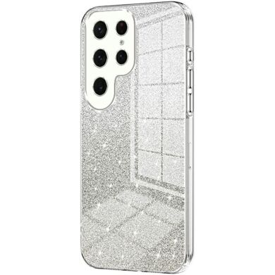 Захисний чохол Deexe Sparkles Cover для Samsung Galaxy S25 Ultra (S938) - Transparent