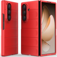 Захисний чохол Deexe Terra Case (FF) для Samsung Galaxy Fold 7 - Red