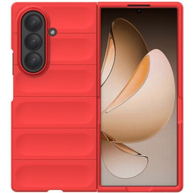 Захисний чохол Deexe Terra Case (FF) для Samsung Galaxy Fold 7 - Red