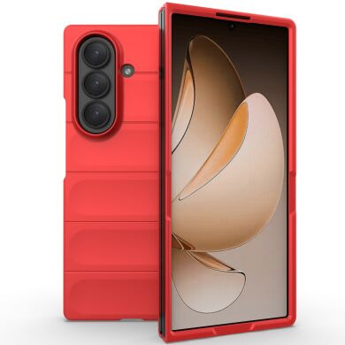 Захисний чохол Deexe Terra Case (FF) для Samsung Galaxy Fold 7 - Red