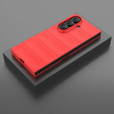 Захисний чохол Deexe Terra Case (FF) для Samsung Galaxy Fold 7 - Red