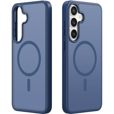 Защитный чехол DUX DUCIS Yind Series MagSafe для Samsung Galaxy S26 FE / S25 FE (S731) - Dark Blue