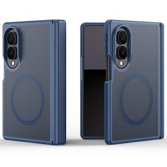 Защитный чехол DUX DUCIS Yind Series MagSafe (FF) для Samsung Galaxy Fold 8 - Dark Blue