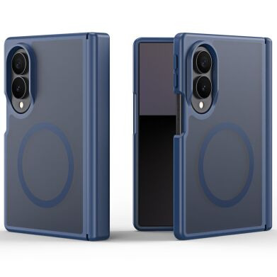 Защитный чехол DUX DUCIS Yind Series MagSafe (FF) для Samsung Galaxy Fold 8 - Dark Blue