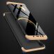 Защитный чехол GKK Double Dip Case для Samsung Galaxy A7 2018 (A750) - Black / Gold. Фото 2 из 11
