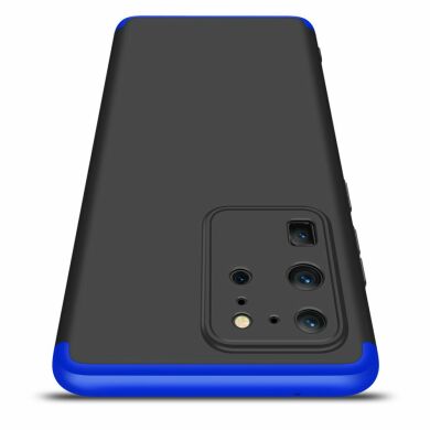 Захисний чохол GKK Double Dip Case для Samsung Galaxy S20 Ultra (G988) - Black / Blue