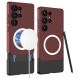Захисний чохол GKK Magnetic Dip Case для Samsung Galaxy S24 Ultra (S928) - Red / Black
