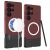 Захисний чохол GKK Magnetic Dip Case для Samsung Galaxy S24 Ultra (S928) - Red / Black