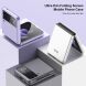 Защитный чехол GKK Metal Case для Samsung Galaxy Flip 3 - White. Фото 6 из 6