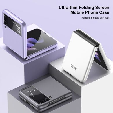 Захисний чохол GKK Metal Case для Samsung Galaxy Flip 3 - Purple