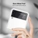 Защитный чехол GKK Metal Case для Samsung Galaxy Flip 3 - White. Фото 3 из 6