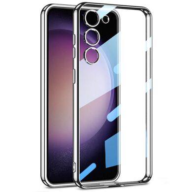 Защитный чехол GKK Space Frame для Samsung Galaxy S23 Plus (S916) - Silver