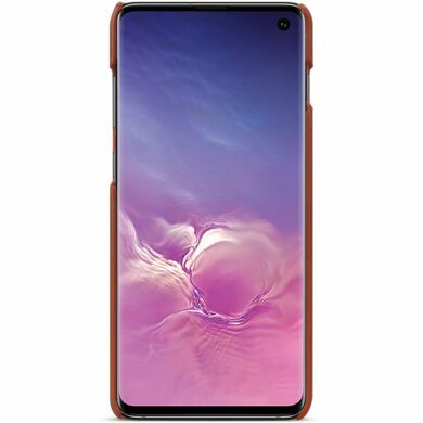 Захисний чохол IMAK Leather Series для Samsung Galaxy S10 (G973) - Brown