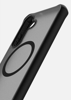 Защитный чехол ItSkins Hybrid R Frost with MagSafe для Samsung Galaxy S24 (S921) SGBP-HMFRT-BLCK - Black