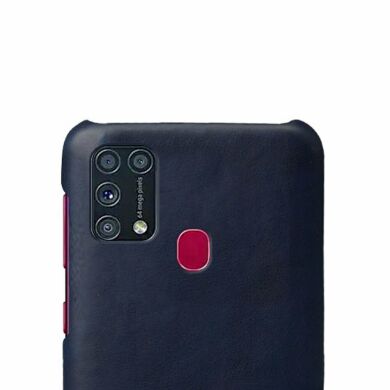Защитный чехол KSQ Leather Cover для Samsung Galaxy M31 (M315) - Blue