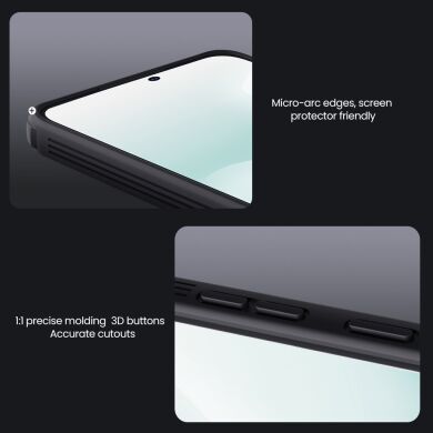 Защитный чехол NILLKIN CamShield Pro (with MagSafe Support) для Samsung Galaxy S25 FE (S731) - Black