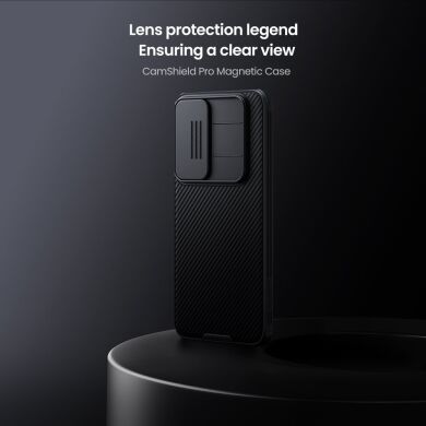 Защитный чехол NILLKIN CamShield Pro (with MagSafe Support) для Samsung Galaxy S25 FE (S731) - Black